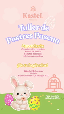 Taller Postres de Pascua