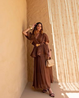 VESTIDO BUBBLE PEPLUM 