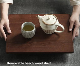 10500074 - STORAGE CART WITH WOODEN TOP