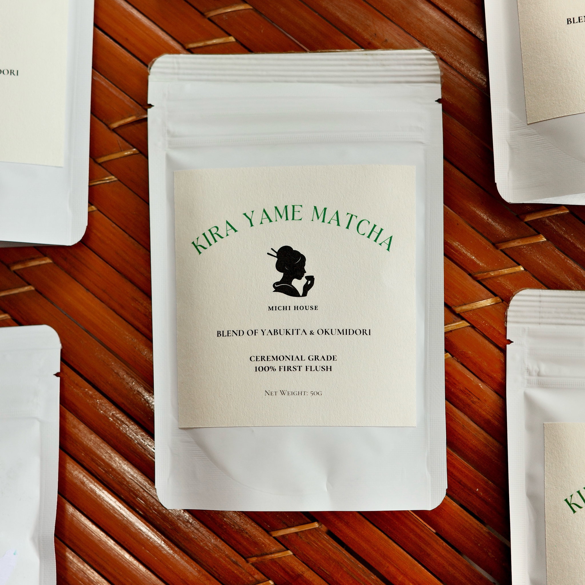 Kira Blend Ceremonial Grade Matcha Powder (50g)_3
