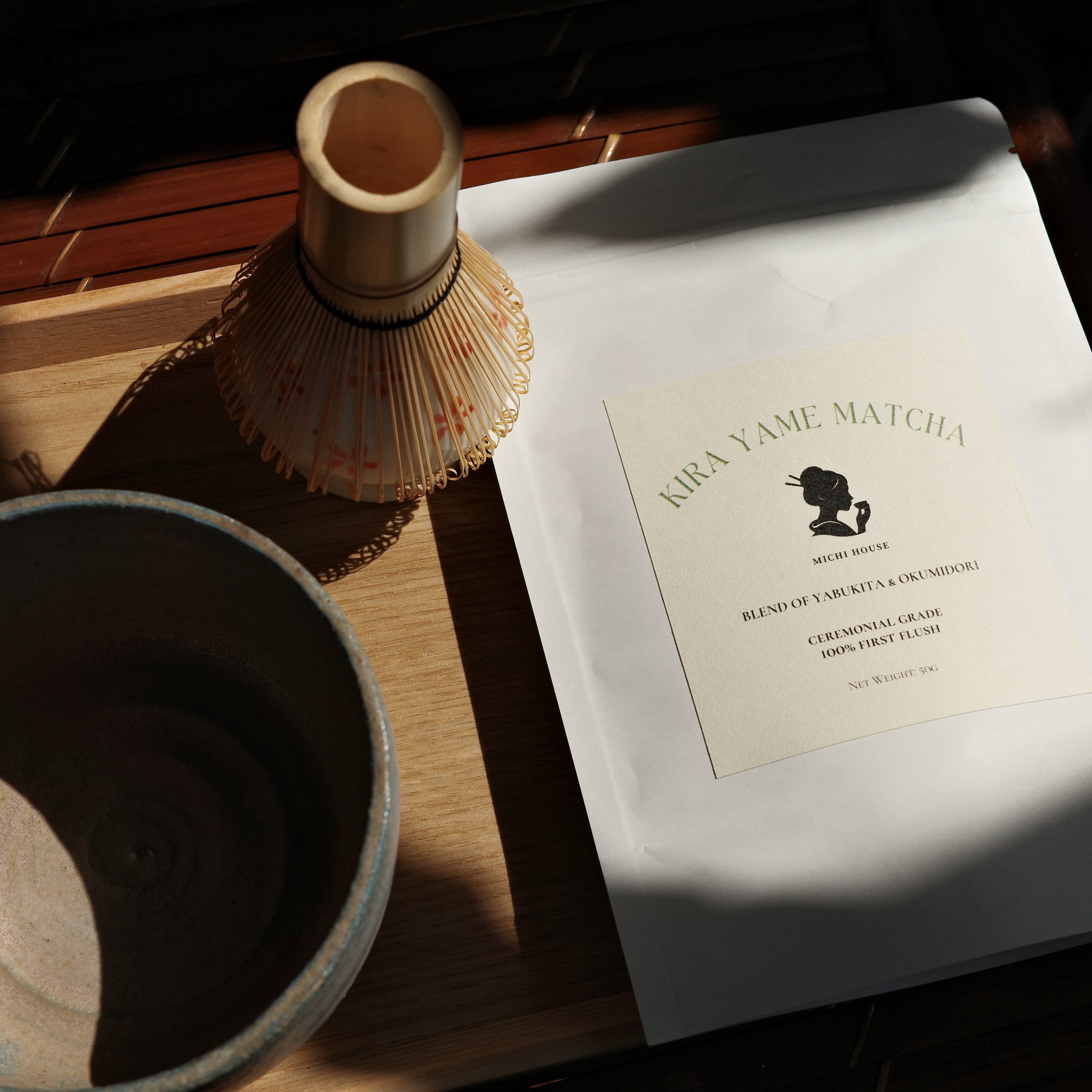 Kira Blend Ceremonial Grade Matcha Powder (50g)_4