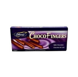 Manji choco fingers 125g
