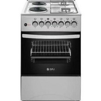 SPJ Cooker With 2 Gas Burner 2 Electric