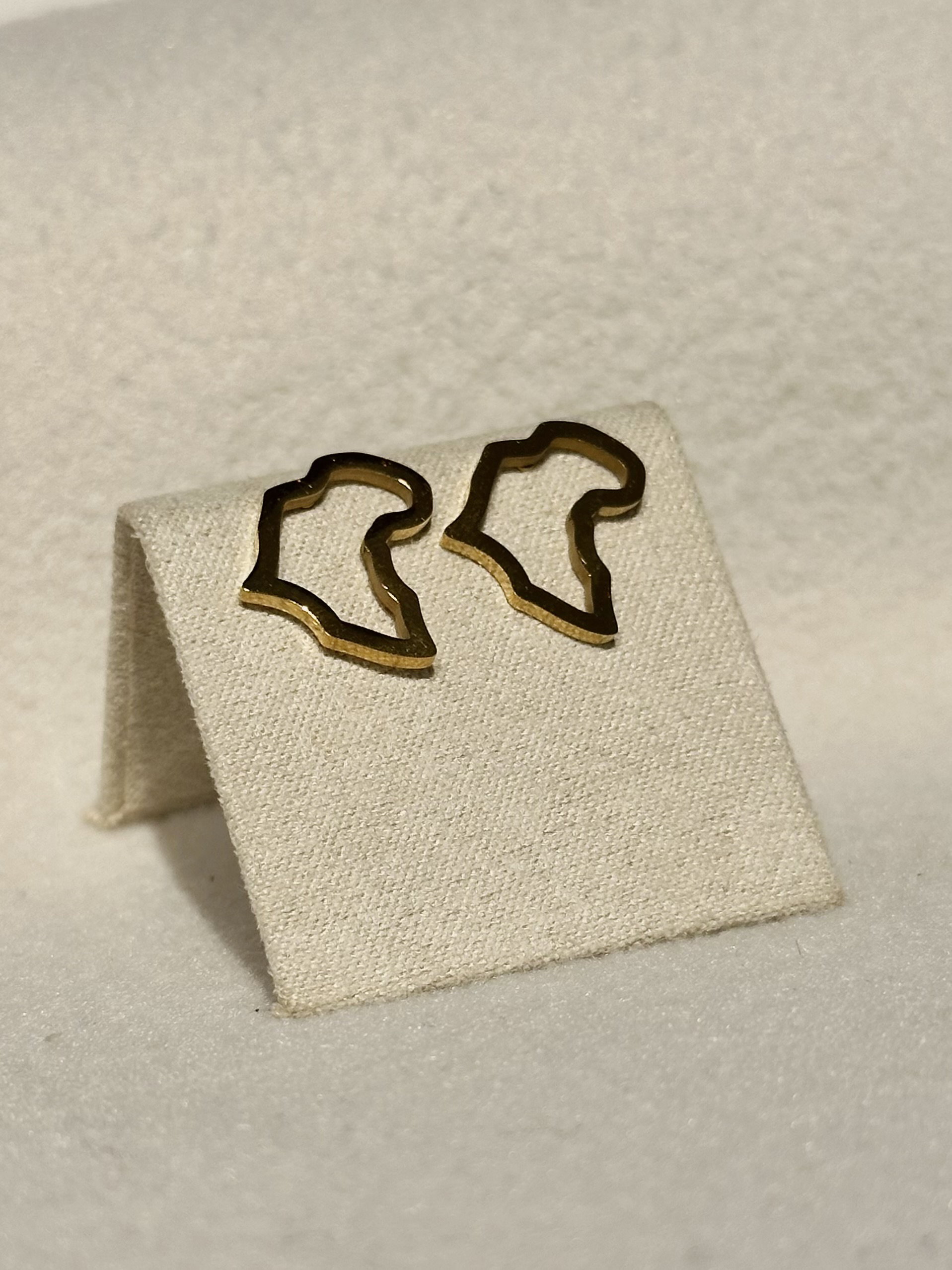 Boucles d’oreilles Carte d’Afrique_0