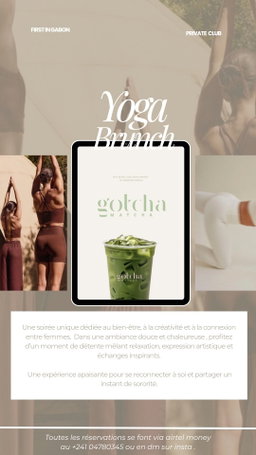 YOGA BRUNCH 🍵