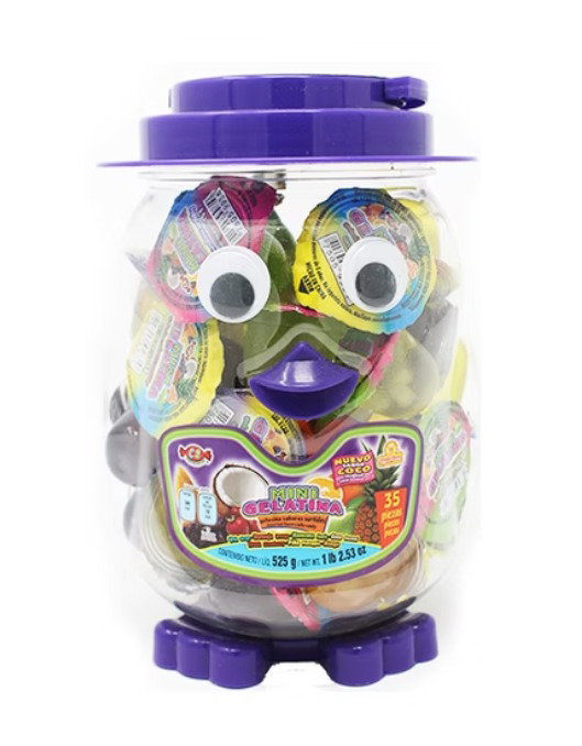MINI GELATINA PINGUINO DELICIAS VIT C/35 PZS