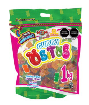 GUMMY OSITOS LAS DELICIAS BSA 1 KG
