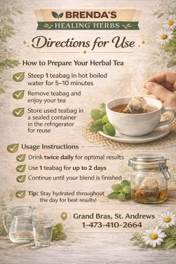 Jamaican Dog Blood Bush Herbal Tea