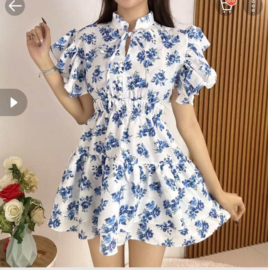 EDELINE DRESS MOTIF / DRESS WANITA KEKINIAN _4