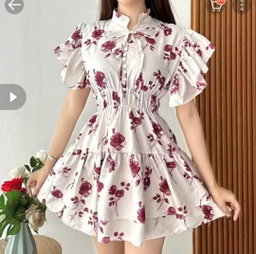 EDELINE DRESS MOTIF / DRESS WANITA KEKINIAN 