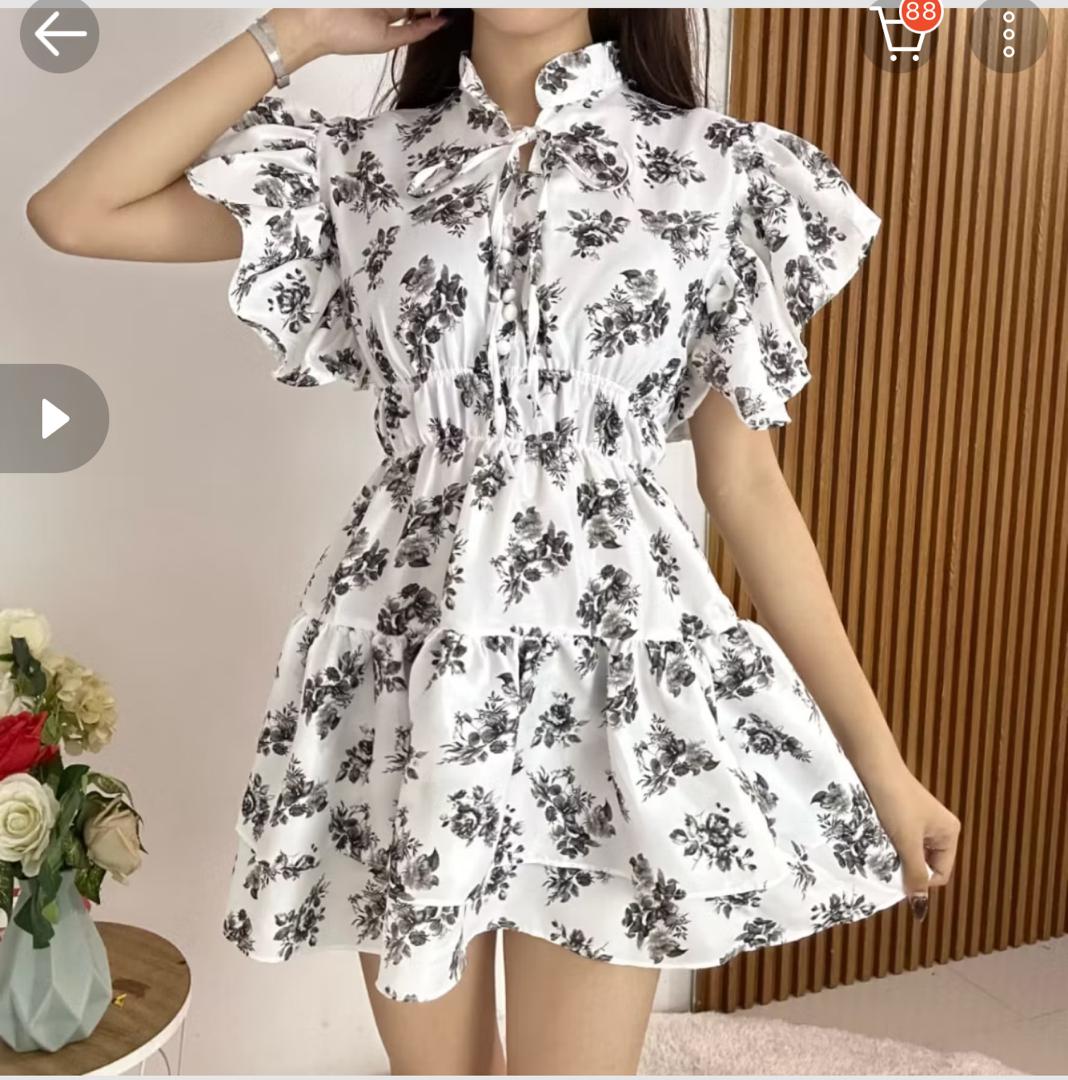 EDELINE DRESS MOTIF / DRESS WANITA KEKINIAN _8