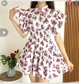 EDELINE DRESS MOTIF / DRESS WANITA KEKINIAN 