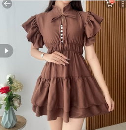 EDELINE DRESS MOTIF / DRESS WANITA KEKINIAN 