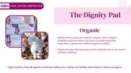 Dignity organic sanitary pads
