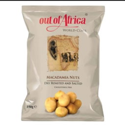 Out of africa macadamia kernels dry roasted and salted 