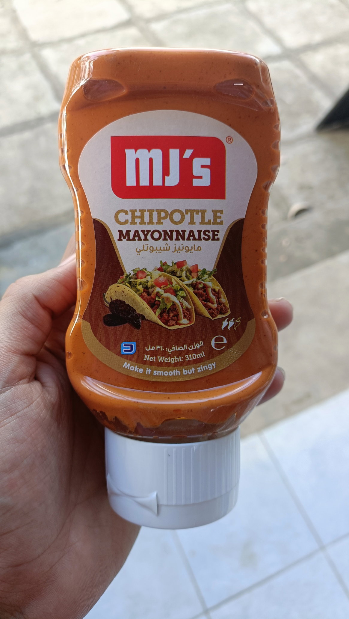 Mj's chipotle mayonnaise 310ml_0