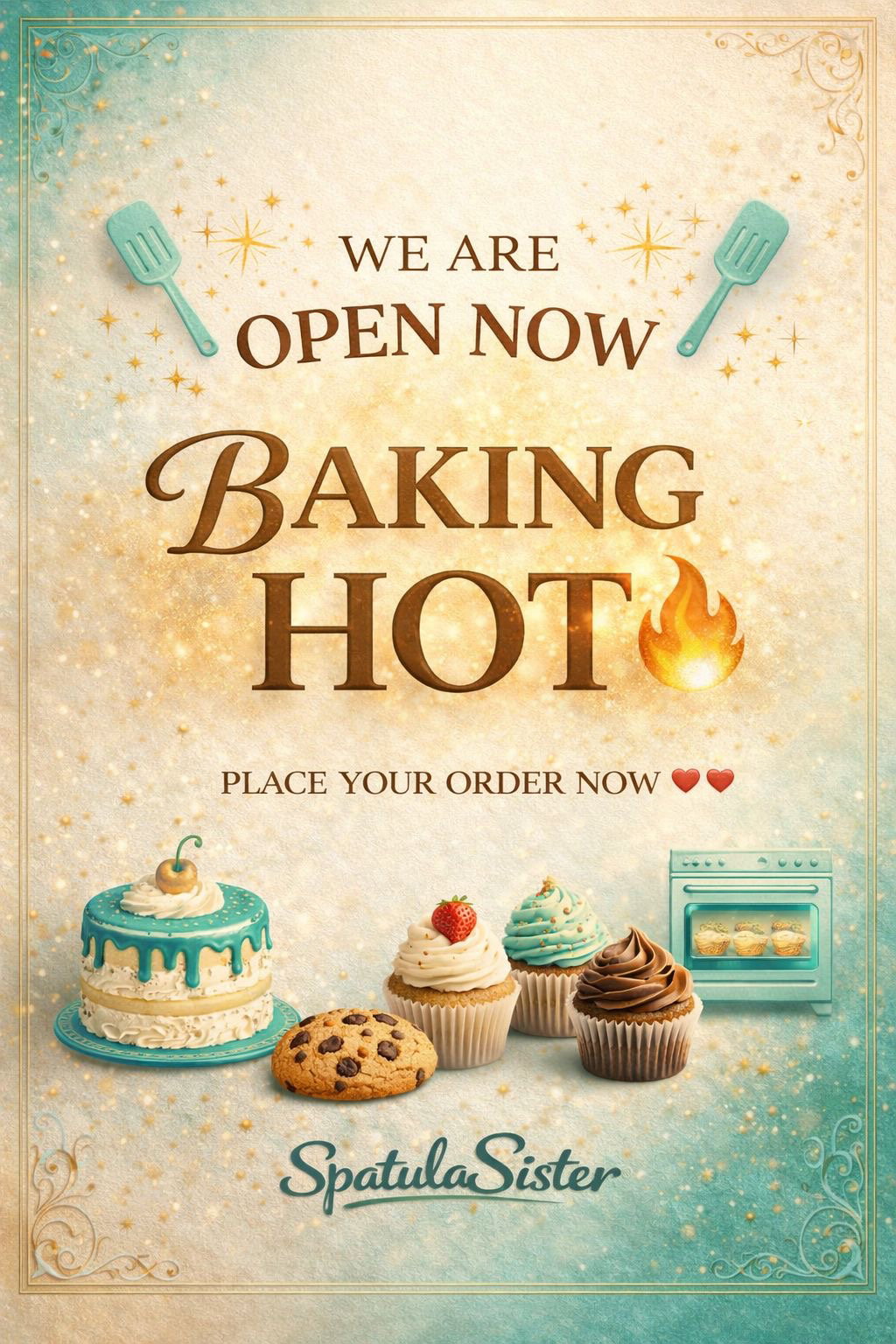 We Are Open‼️ We Are Baking Everyday ❤️_0