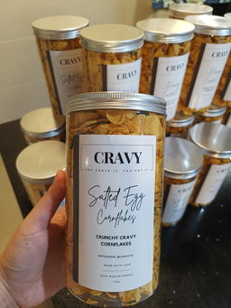Salted egg cornflakes