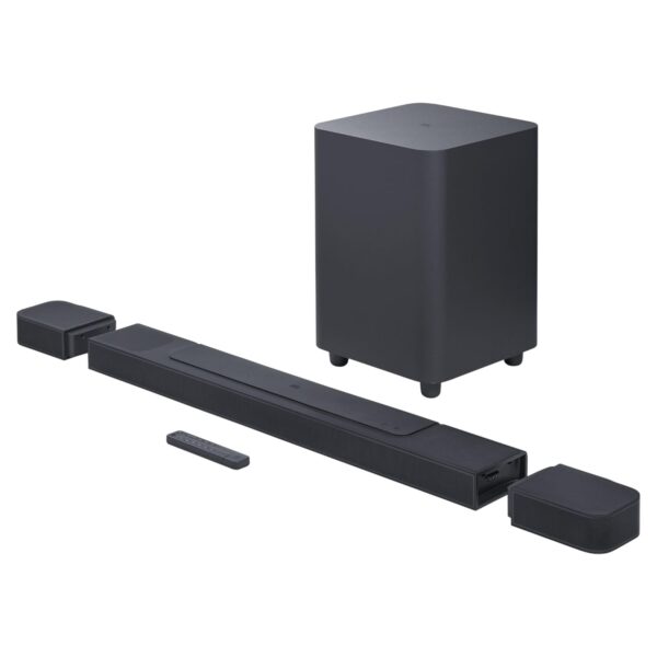 JBL Bar 2.1 Deep Bass (MK2) 2.1 Channel Soundbar,Immersive Surround Sound, Wireless Subwoofer, 300W Total Power, Built-In Dolby, Bluetooth Stream, HDMI/Optical Connect -…