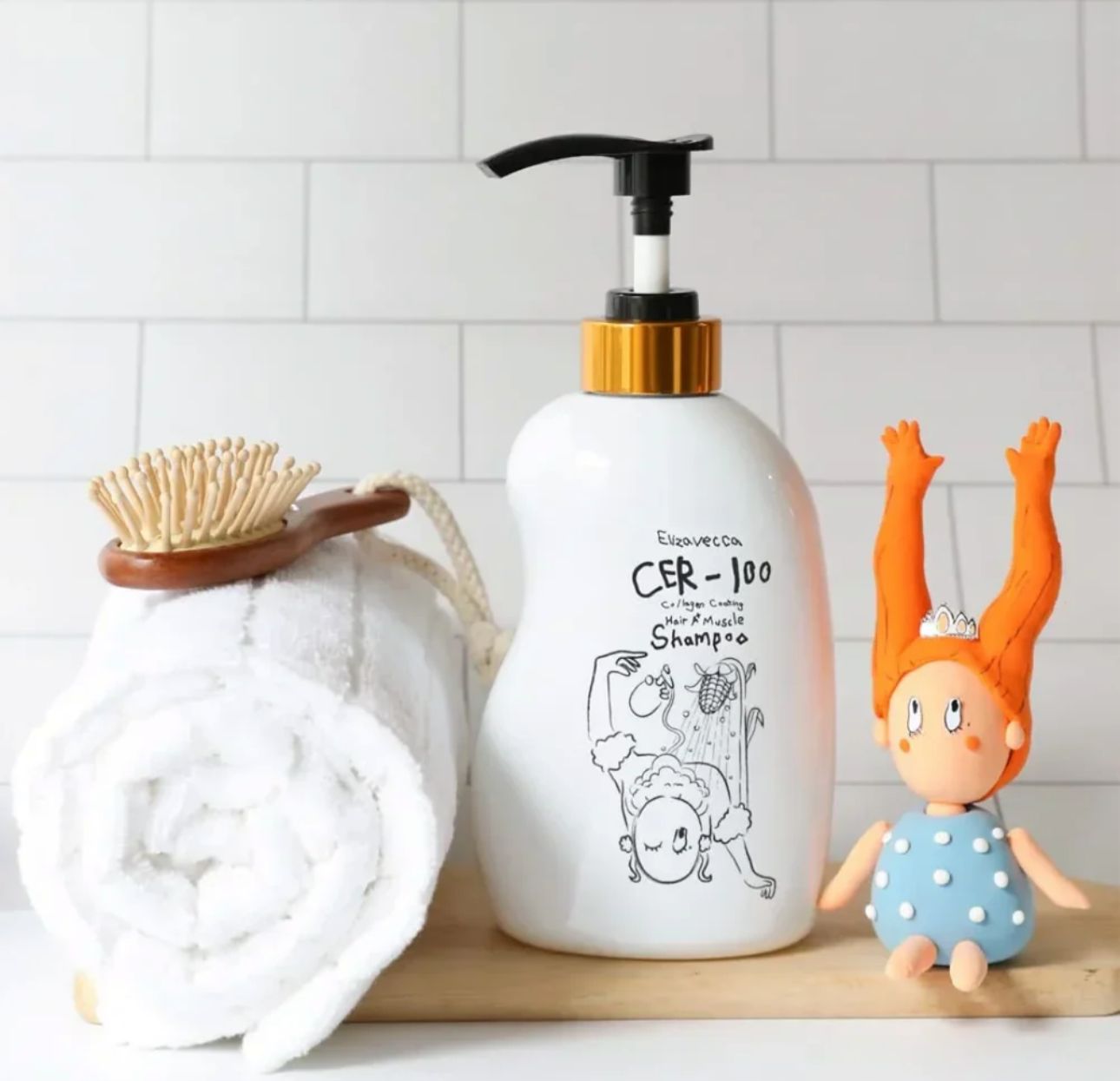 ELIZAVECCA cer 100 collagen coating hair a+ muscle hell tornado shampoo اليزافيكا شامبو شعر بالكولاجين للشعر الدهني_2