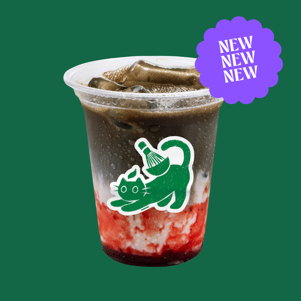 Strawberry Hojicha