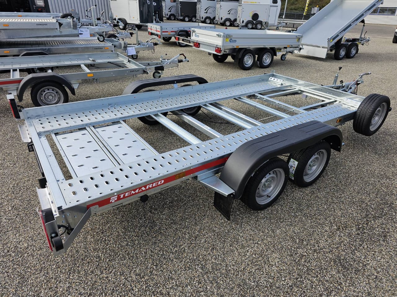 Remolque basculante para transporte de coches – Car Flat 4018 (2 t)_3