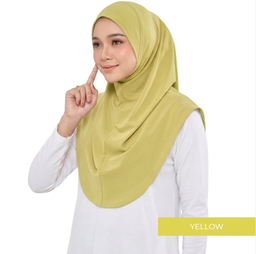 THE BEST TUDUNG SARUNG - YELLOW