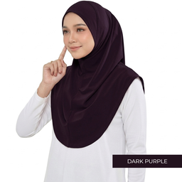 THE BEST TUDUNG SARUNG - DARK GREY