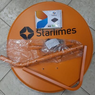 Startimes full kit Satellite dish decoder – black
