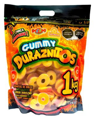 GUMMY DURAZNITOS LAS DELICIAS BSA 1 KG