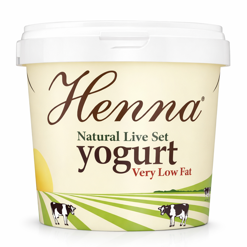 Henna Low Fat Yogurt 1kg