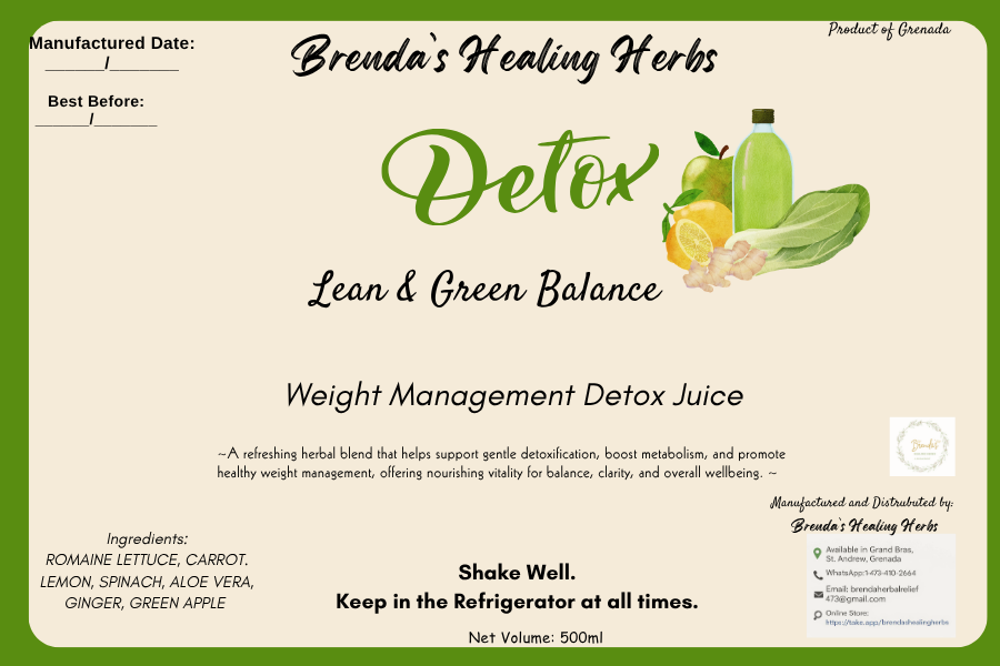 Weight Management Detox Juice Shots _0