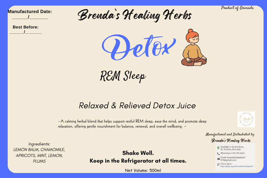 Relaxed & Relieved Detox Juice Shots
