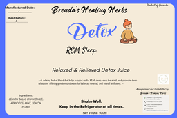 Relaxed & Relieved Detox Juice Shots 
