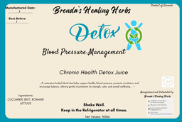Chronic Health Detox Juice Shots 