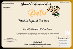 Fertility Support Detox Juice Shots 