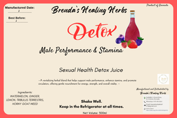 Sexual Health Detox Juice Shots 