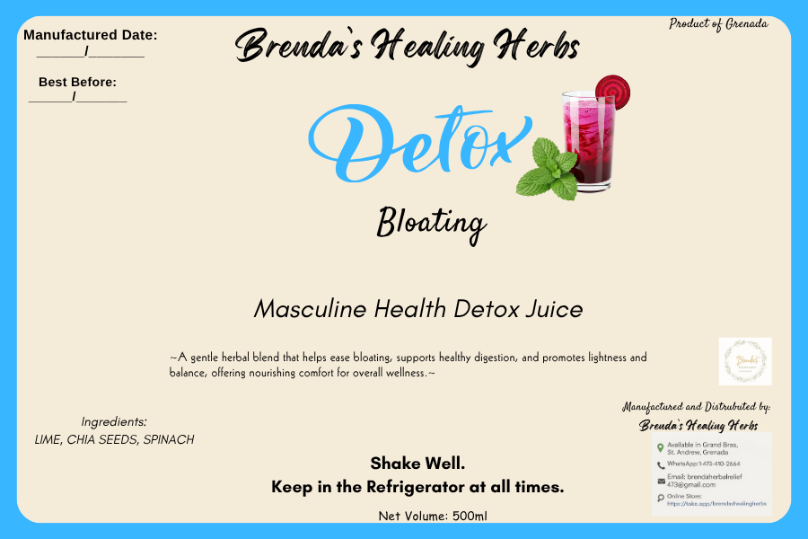Masculine Health Detox Juice Shots _1