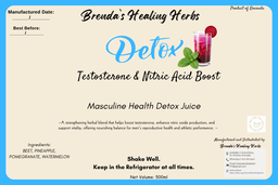 Masculine Health Detox Juice Shots 