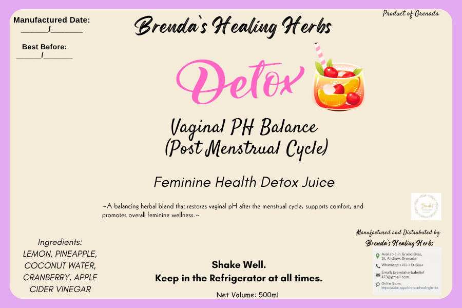 Feminine Health Detox Juice Shots _1