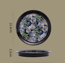 10400055 - 8 INCH VINTAGE GARDEN PLATE