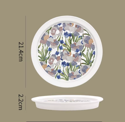 10400055 - 8 INCH VINTAGE GARDEN PLATE