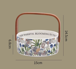 10400056 - VINTAGE GARDEN FOOD BASKET
