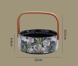 10400056 - VINTAGE GARDEN FOOD BASKET