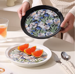 10400055 - 8 INCH VINTAGE GARDEN PLATE