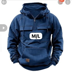 Jaket Pullover Pocket Ziper Hoodie  