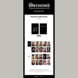 G-DRAGON - Photocard Pack [2025 World Tour 'Übermensch' Official MD]