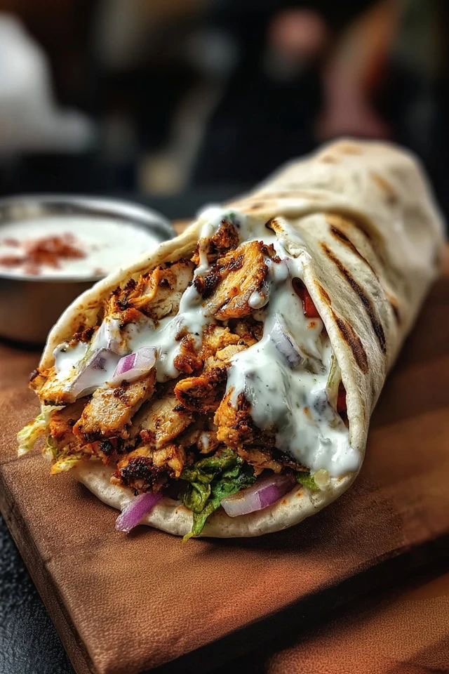 Chawarma poulet 