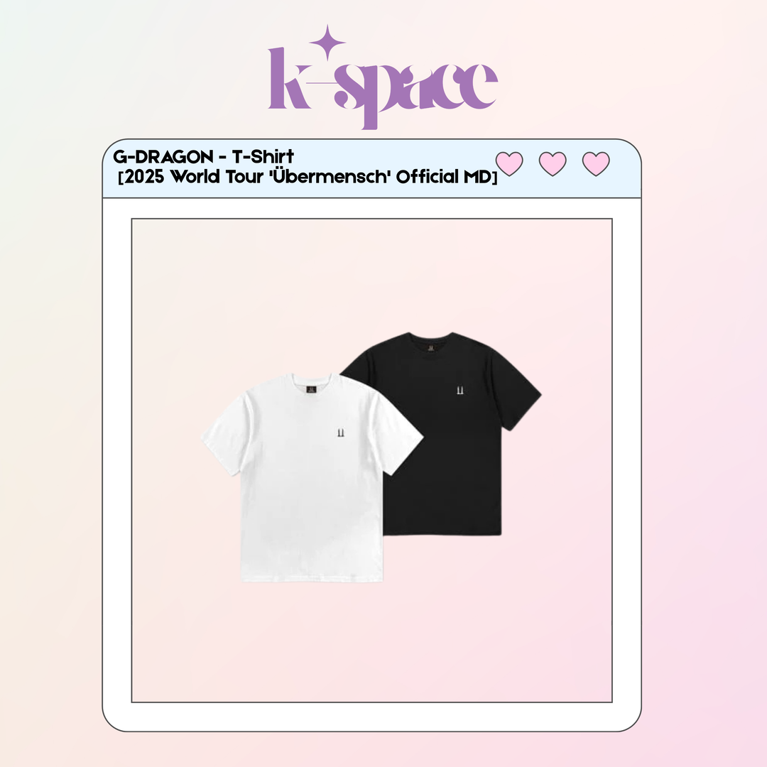 G-DRAGON - T-Shirt [2025 World Tour 'Übermensch' Official MD]