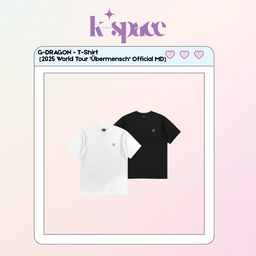 G-DRAGON - T-Shirt [2025 World Tour 'Übermensch' Official MD]